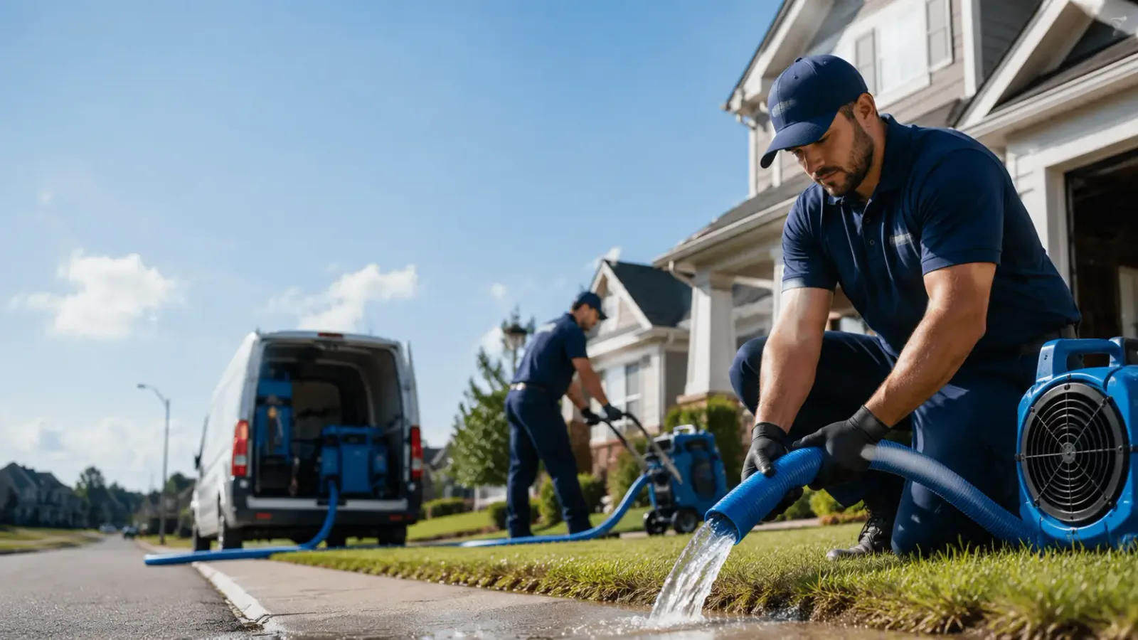 Flood Damage Restoration in North, VA